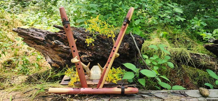 Handcrafted Aromatic Red Cedar Flutes