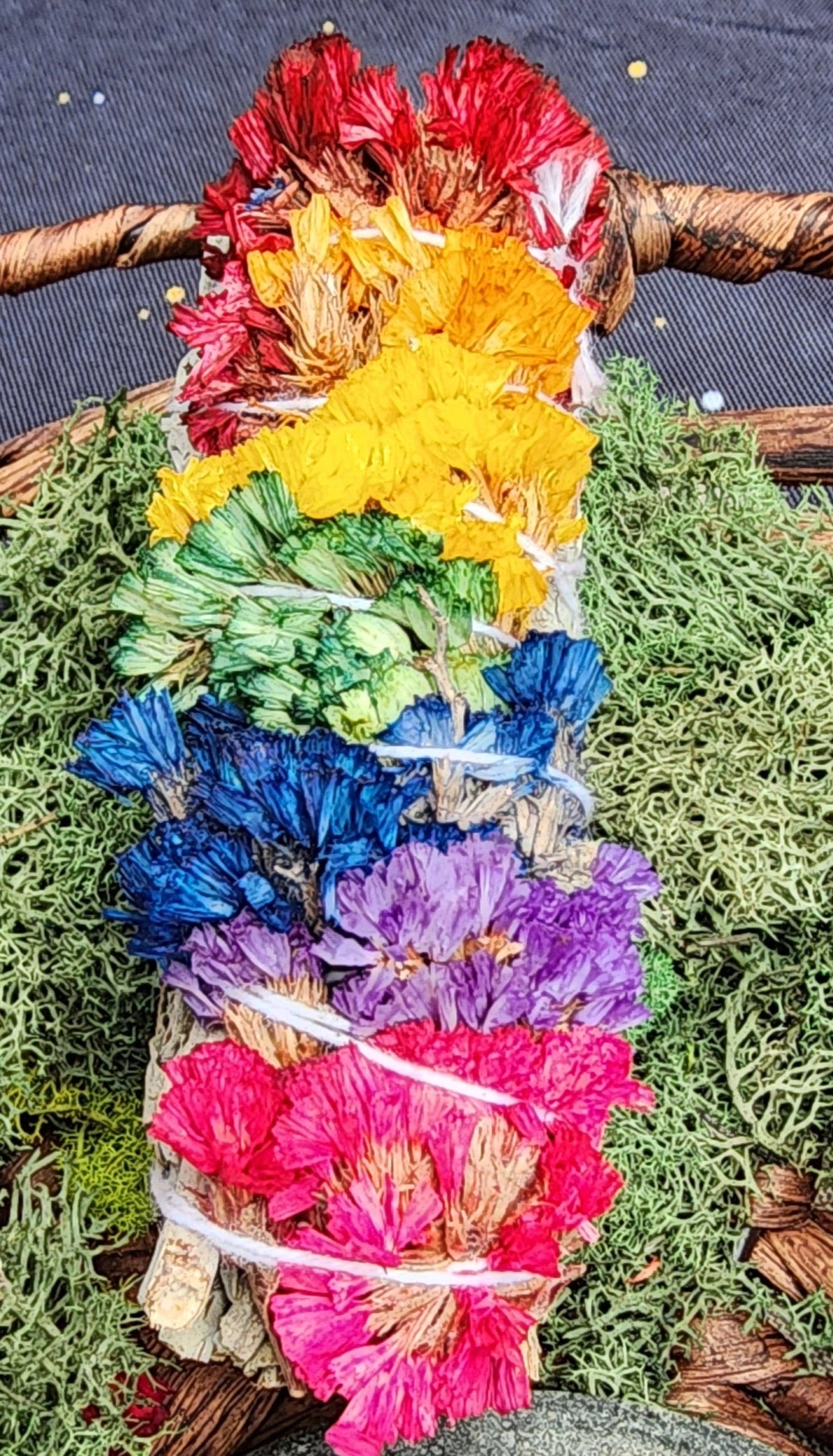 7 Chakra Sinuata Flower White Sage