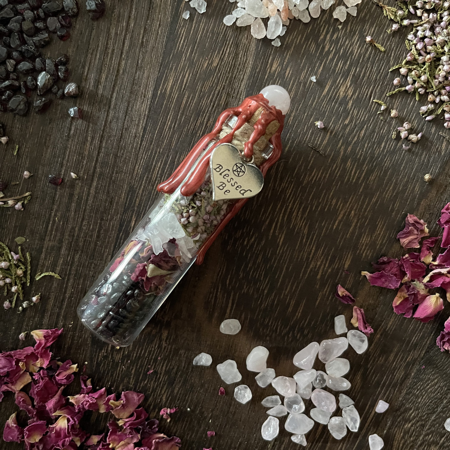 Self Love Spell Jar, Intention Jar, Witch's Spell Bottle