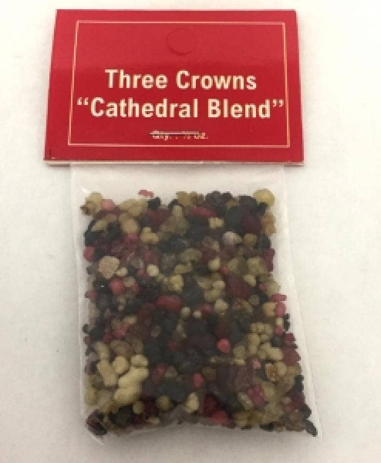 Three Crowns Cathedral Blend Resin Incense - 1/2 oz Church Resin