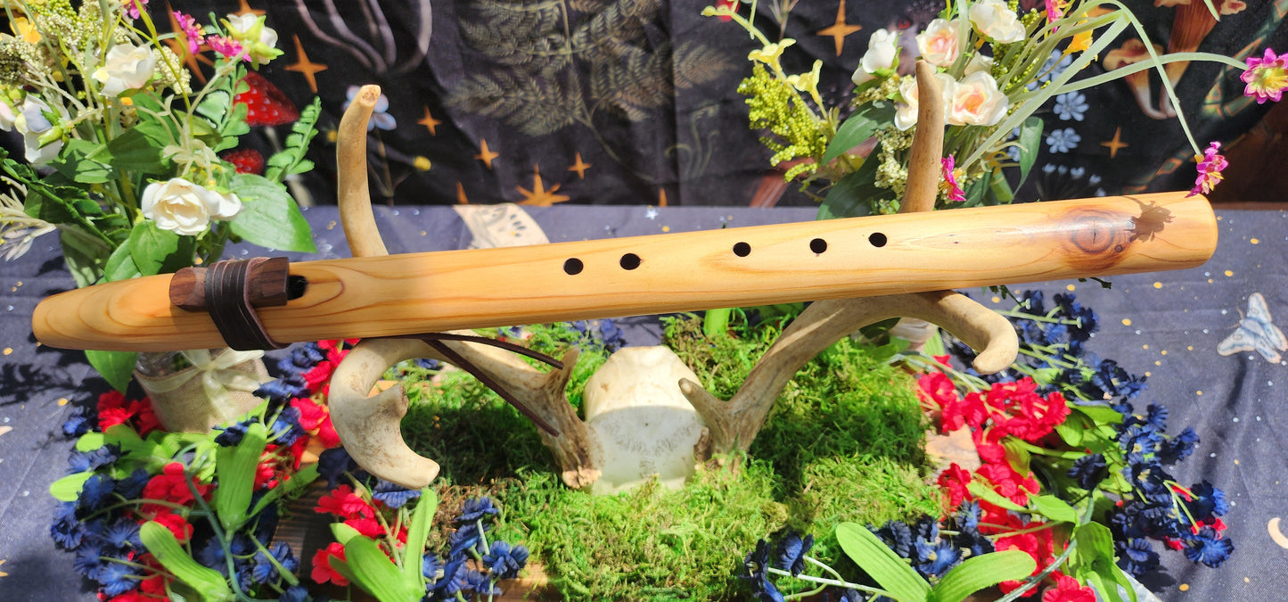 ๐ Western Cedar Flute in G โ Spirit Grain Edition