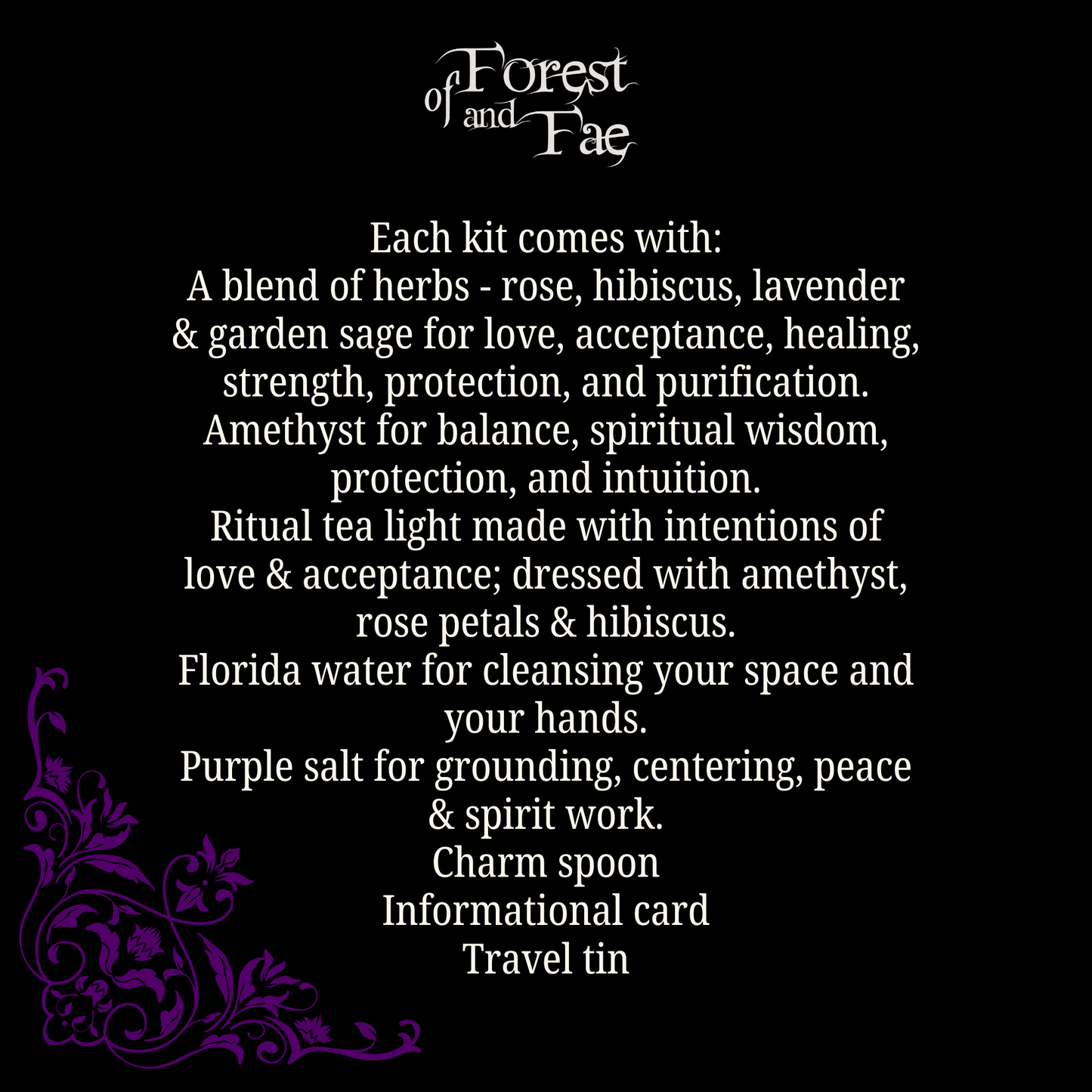 Self Love Travel Altar • Ritual Witchcraft Kit •
