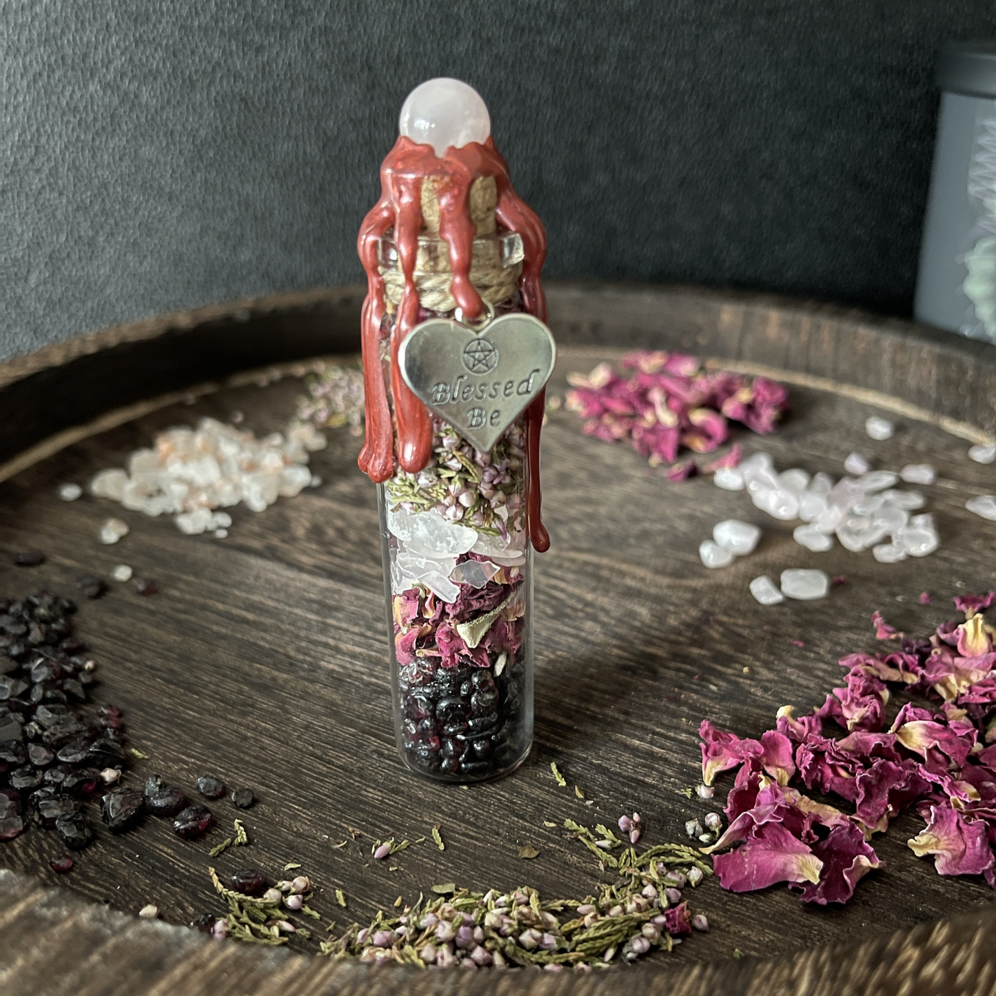 Self Love Spell Jar, Intention Jar, Witch's Spell Bottle