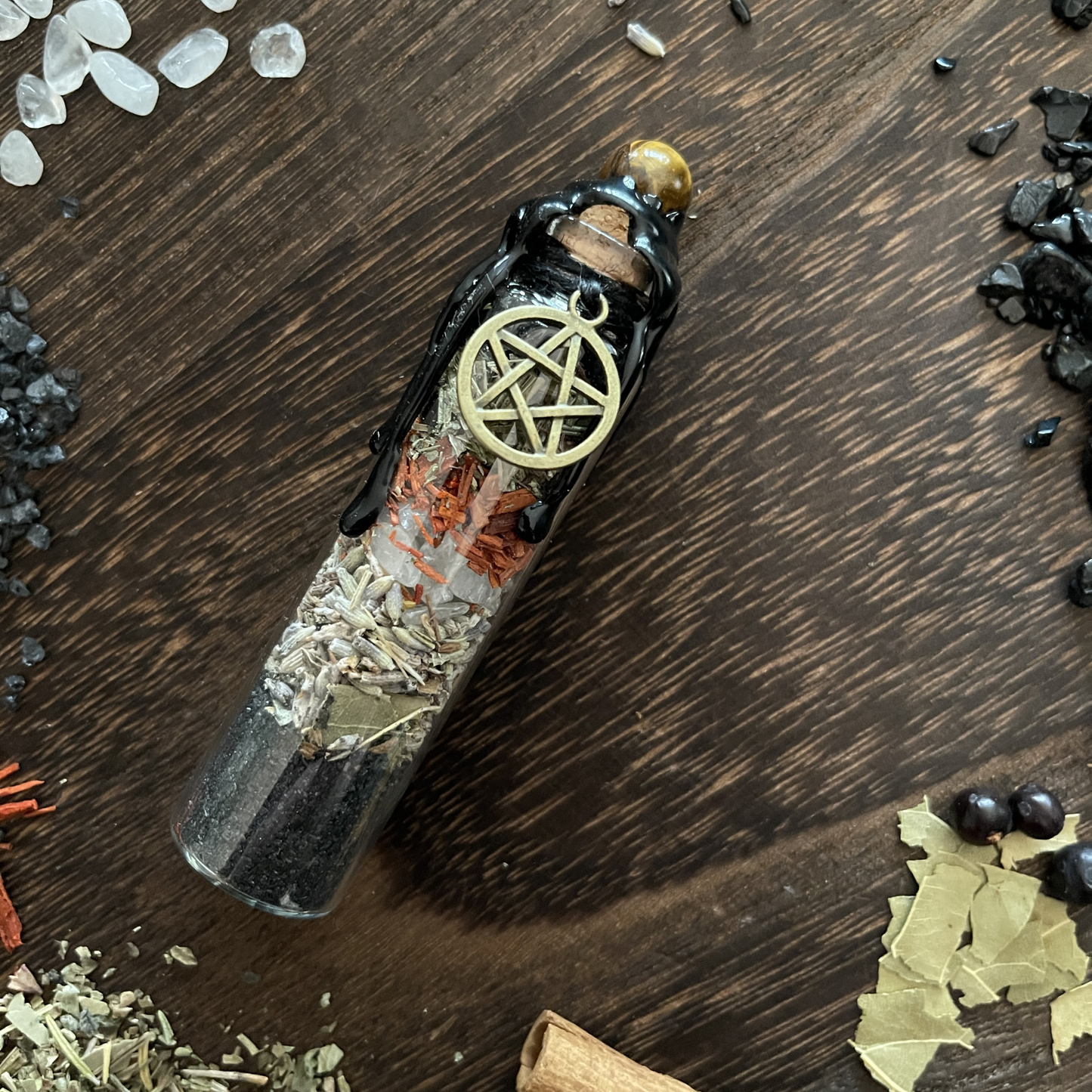 Protection Spell Jar, Intention Jar, Witch's Spell Bottle