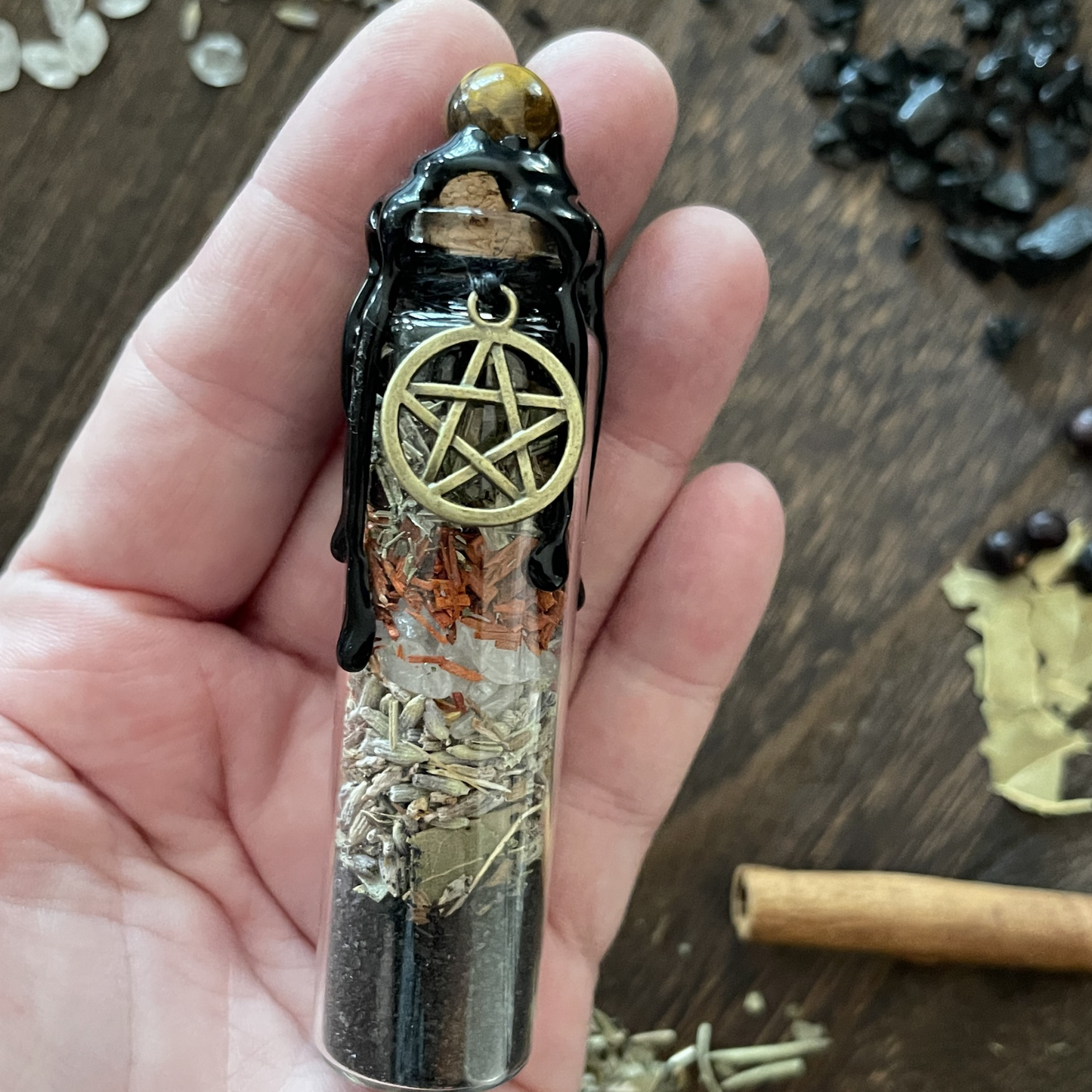 Protection Spell Jar, Intention Jar, Witch's Spell Bottle