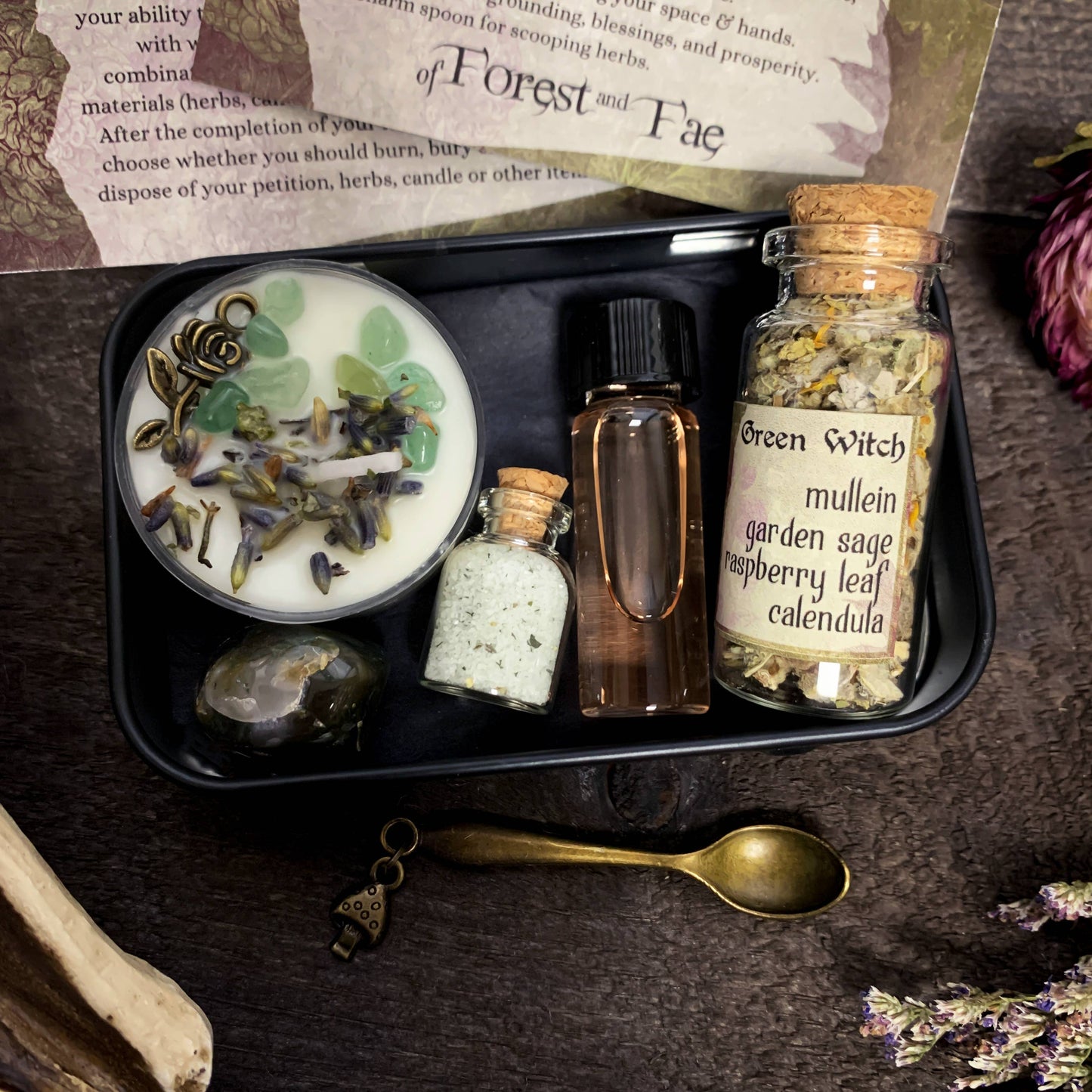 Green Witch Travel Altar