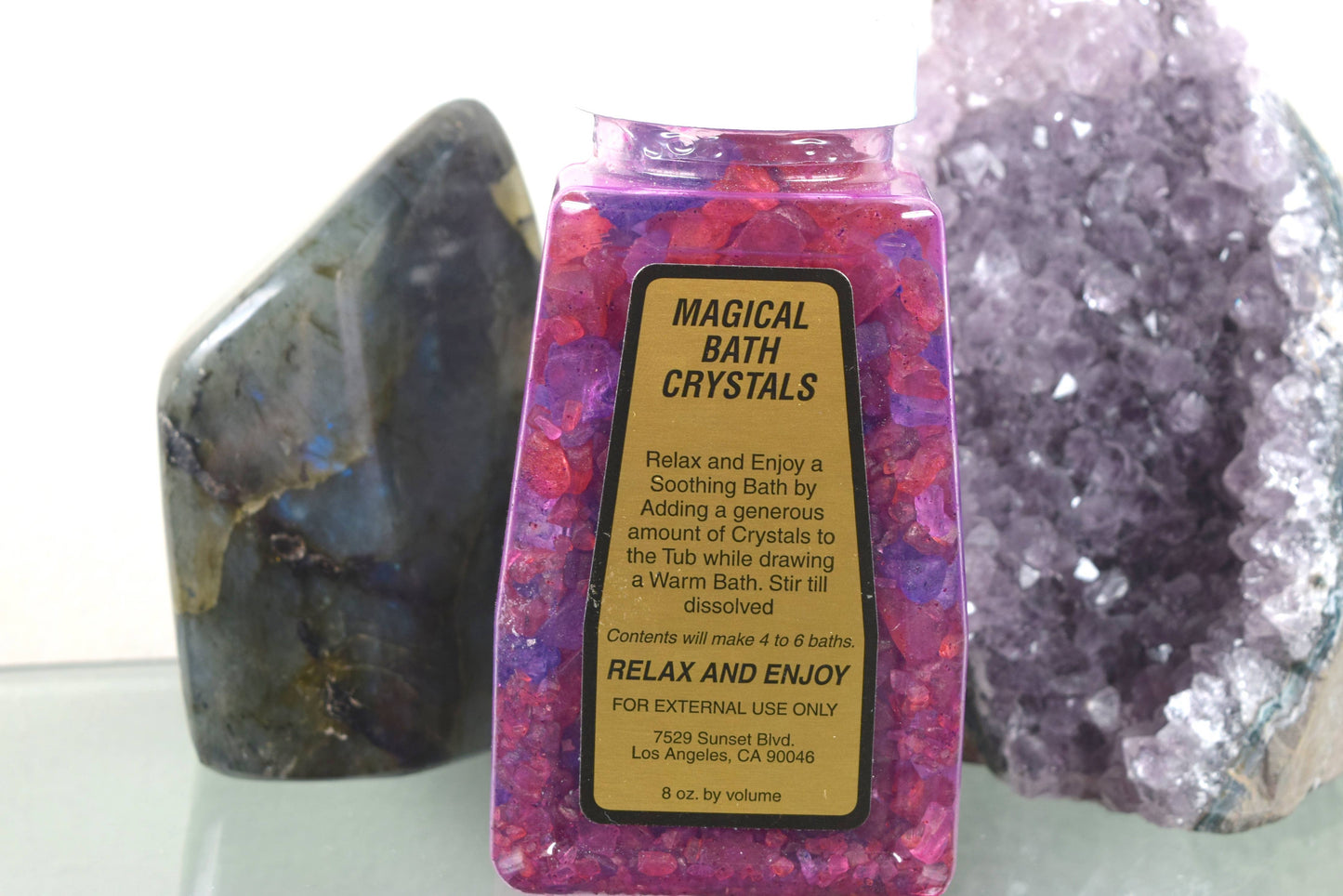 Black Tourmaline Bath Salts - Ground & Center Yourself