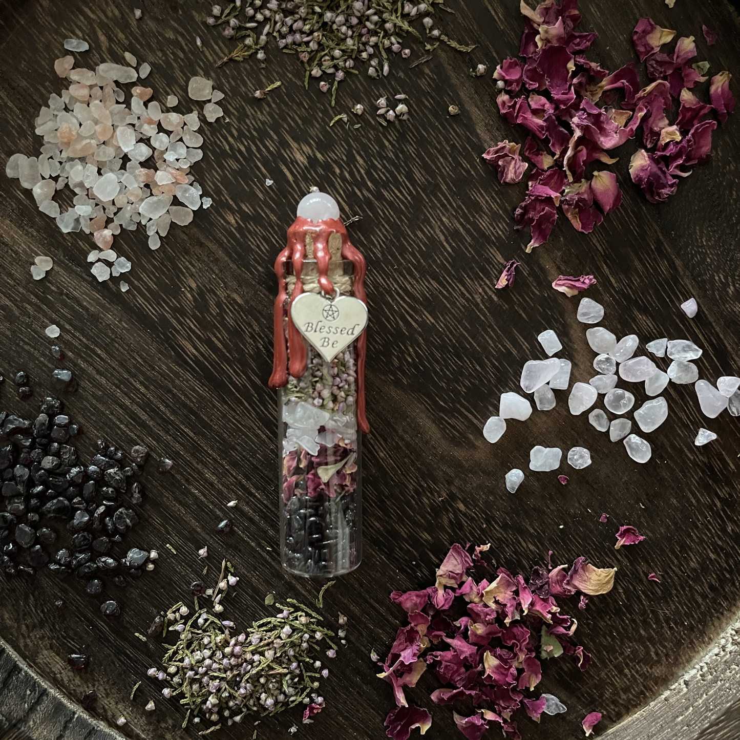 Self Love Spell Jar, Intention Jar, Witch's Spell Bottle