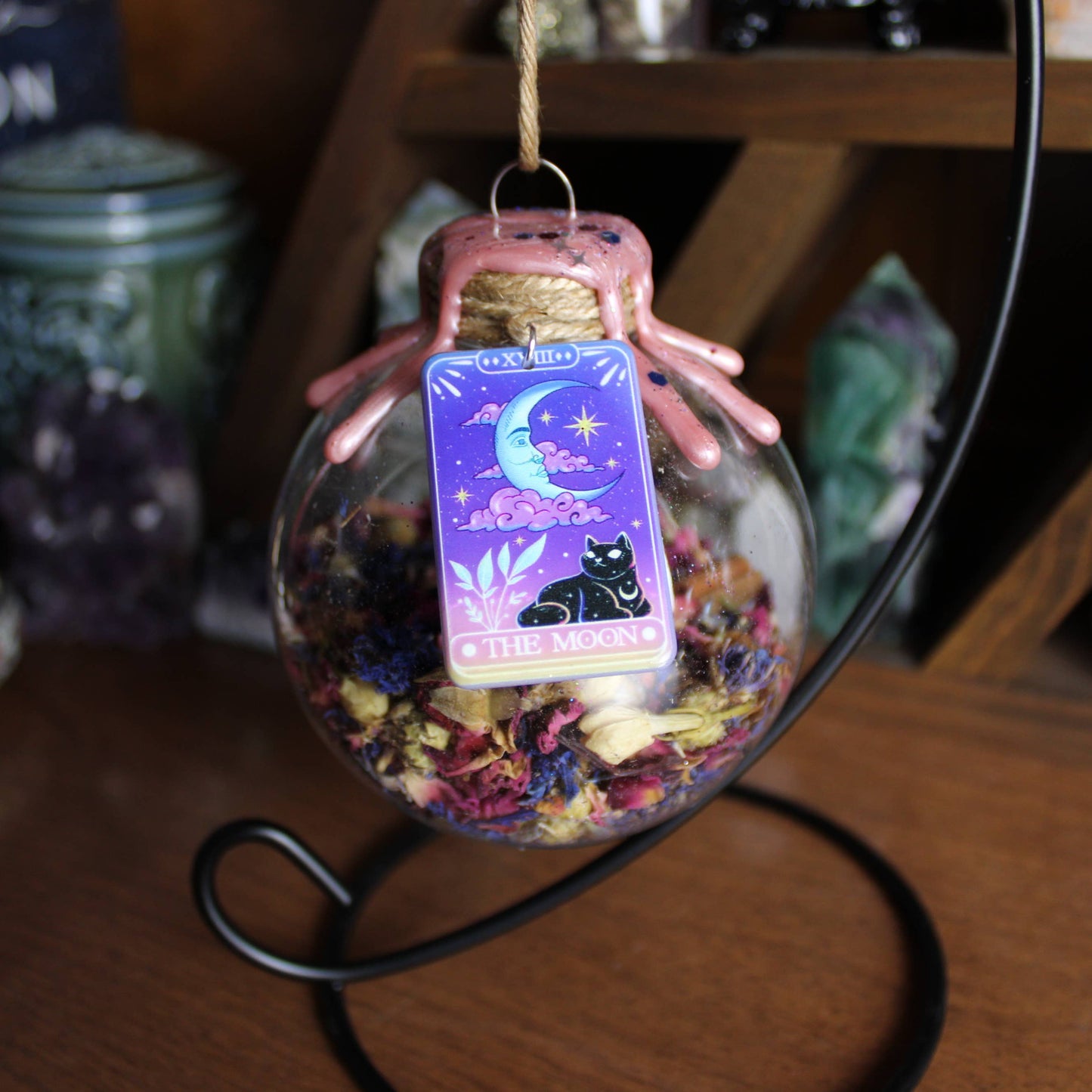 Moon Tarot Witch Ball – A Celestial Infusion of Intuition & Magic