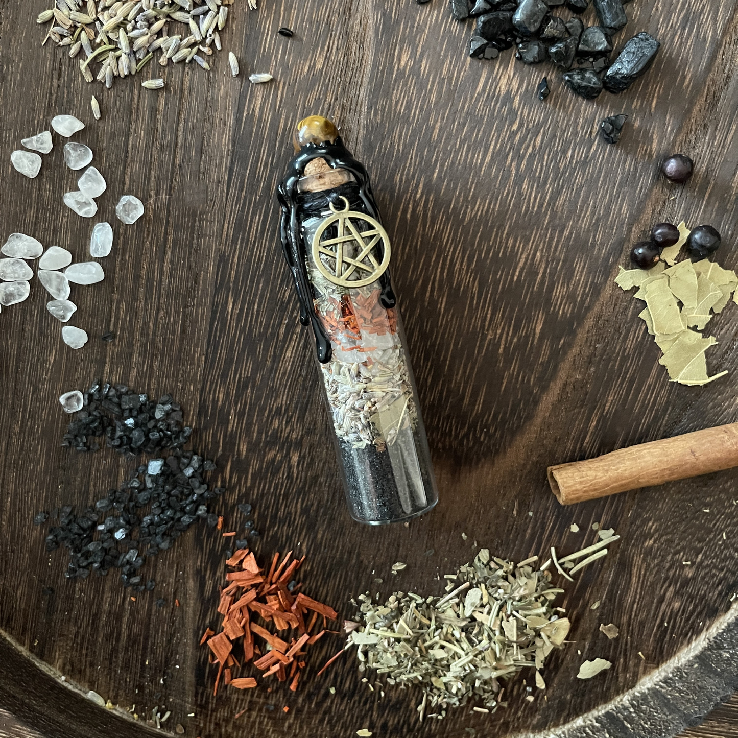 Protection Spell Jar, Intention Jar, Witch's Spell Bottle