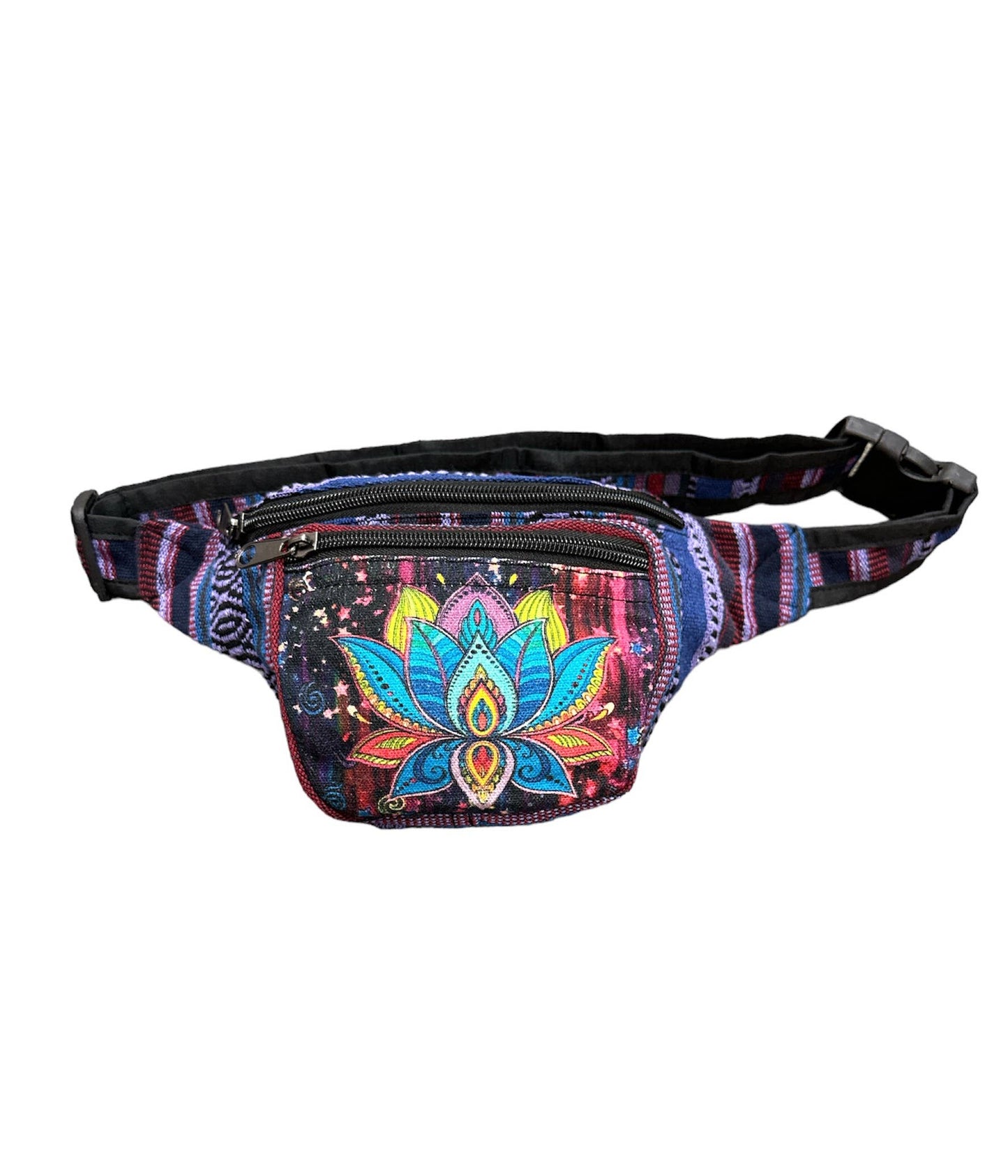 Blue Lotus Fanny Bag