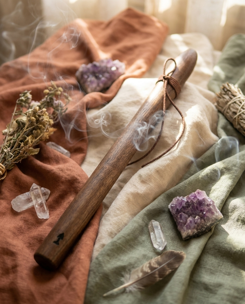 Native American Style Flute | Walnut | Bb Minor 432 Hz | Handmade Sound Healing Meditation Flute + Bag
