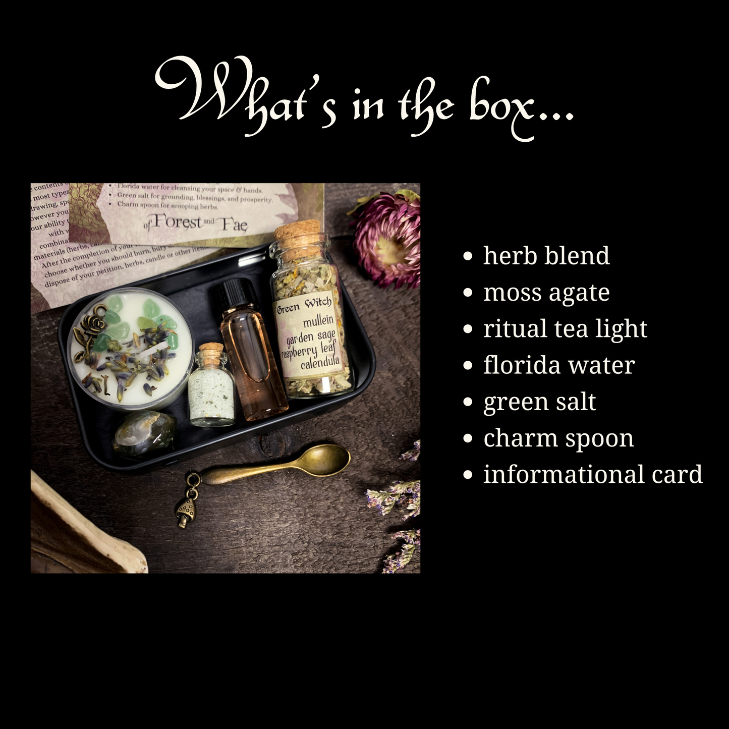 Green Witch Travel Altar