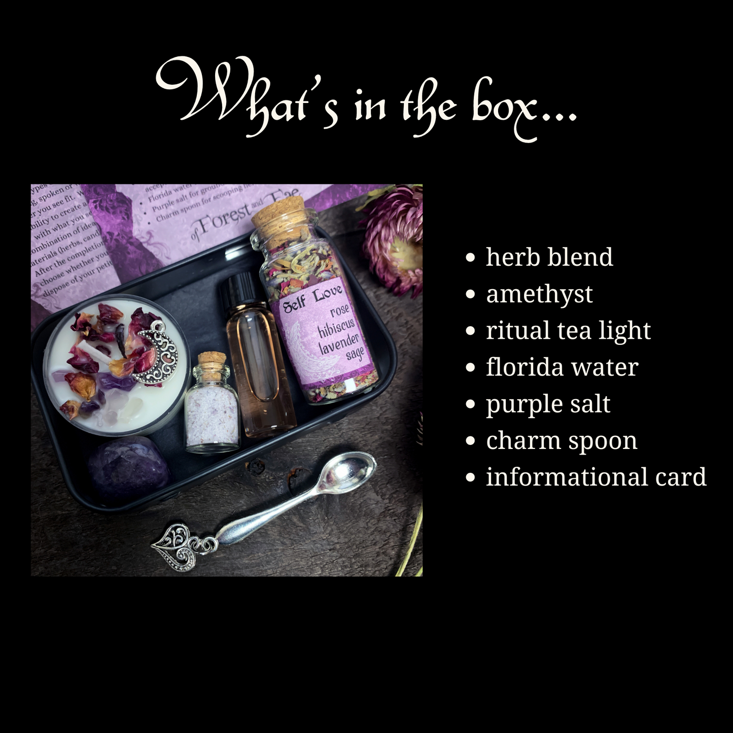 Self Love Travel Altar • Ritual Witchcraft Kit •
