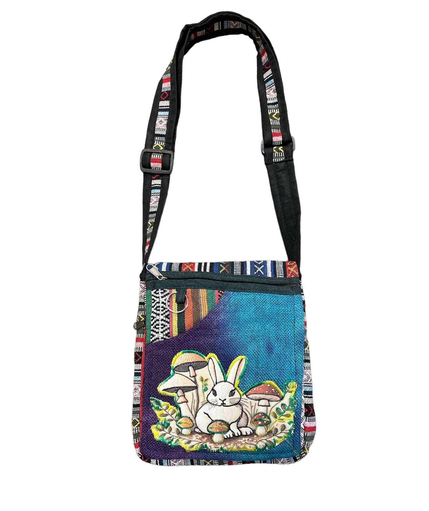 Hemp Mushroom Bunny Mini File Bag