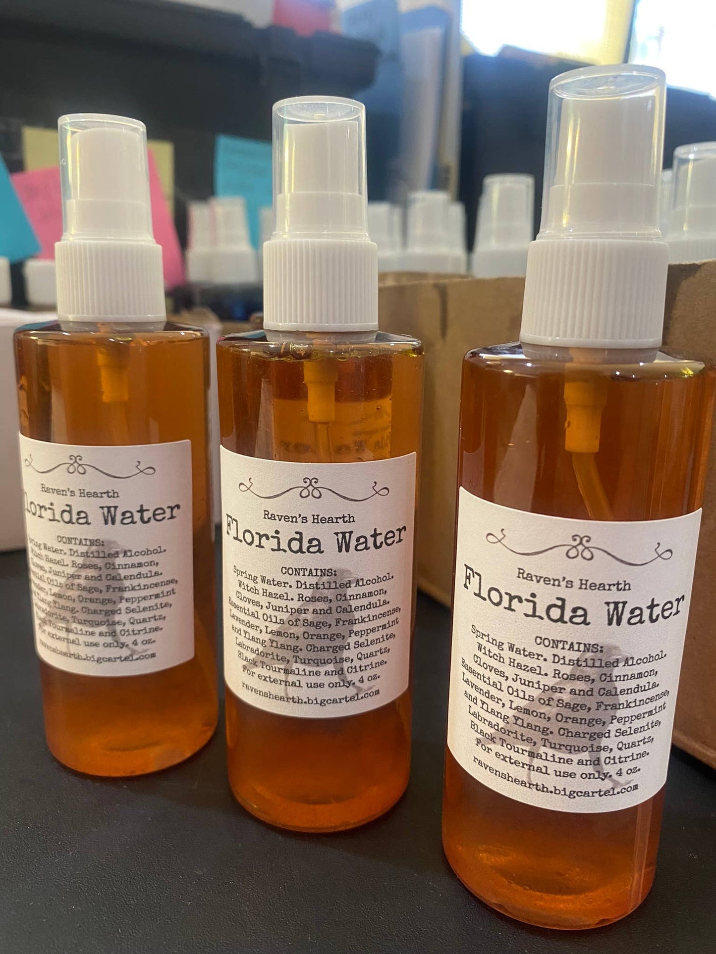 Florida Water Spray| Chemical Free | Natural Cologne