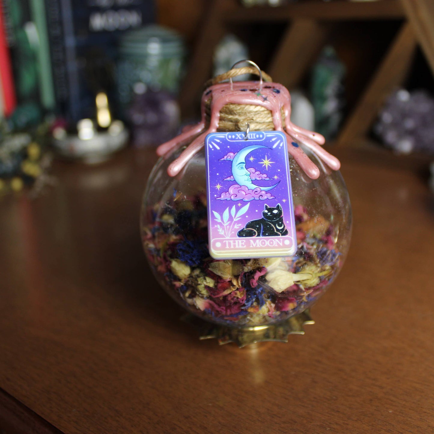 Moon Tarot Witch Ball – A Celestial Infusion of Intuition & Magic