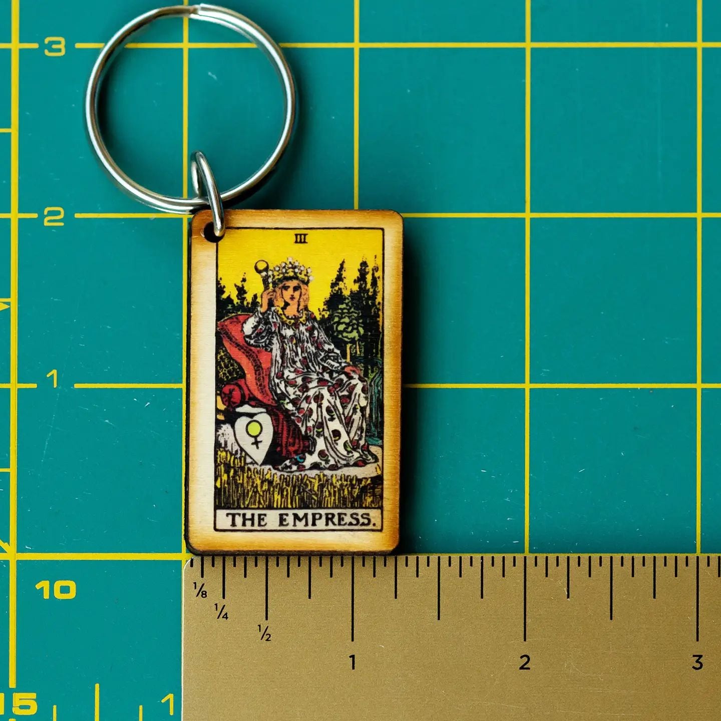 The Empress Tarot Keychain