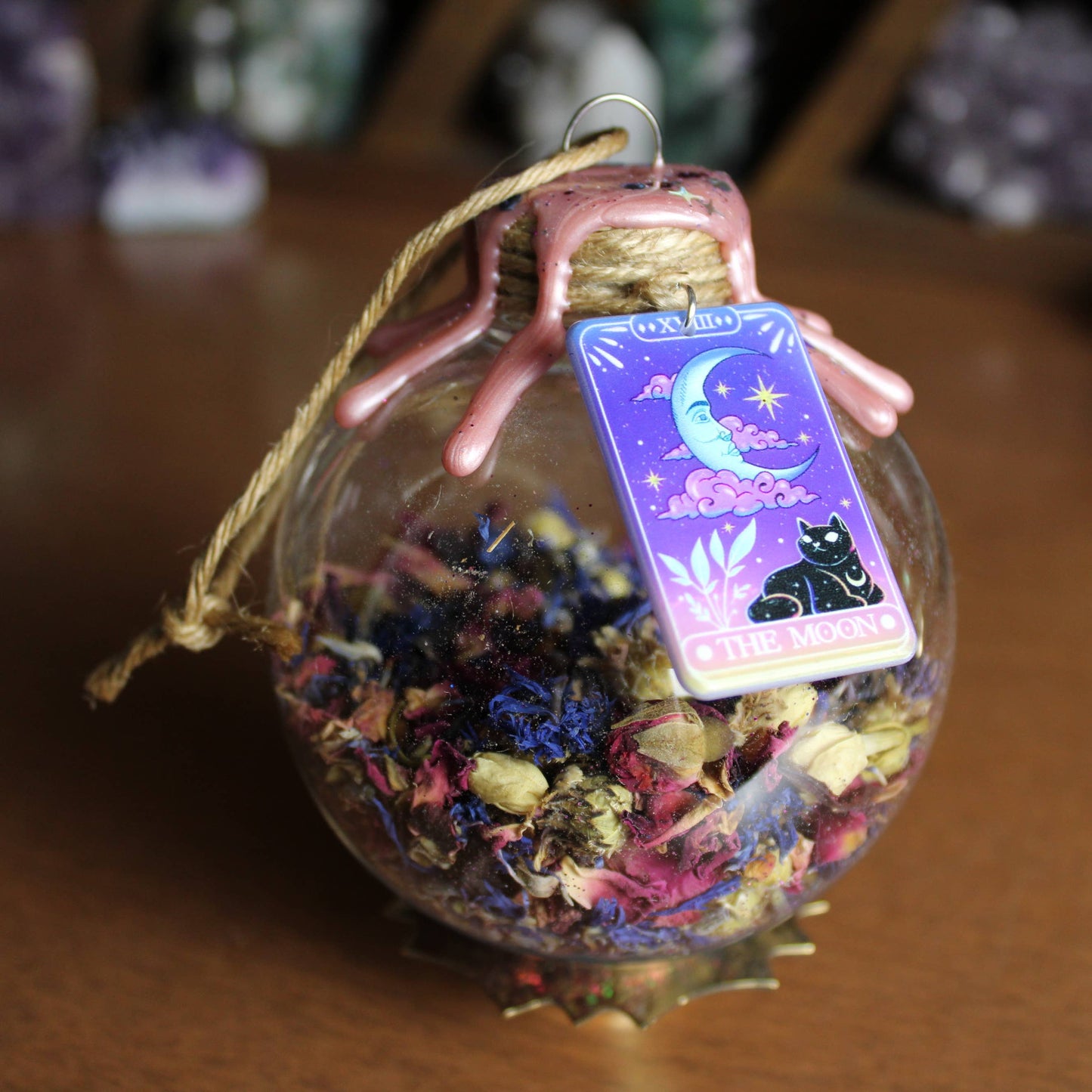 Moon Tarot Witch Ball – A Celestial Infusion of Intuition & Magic