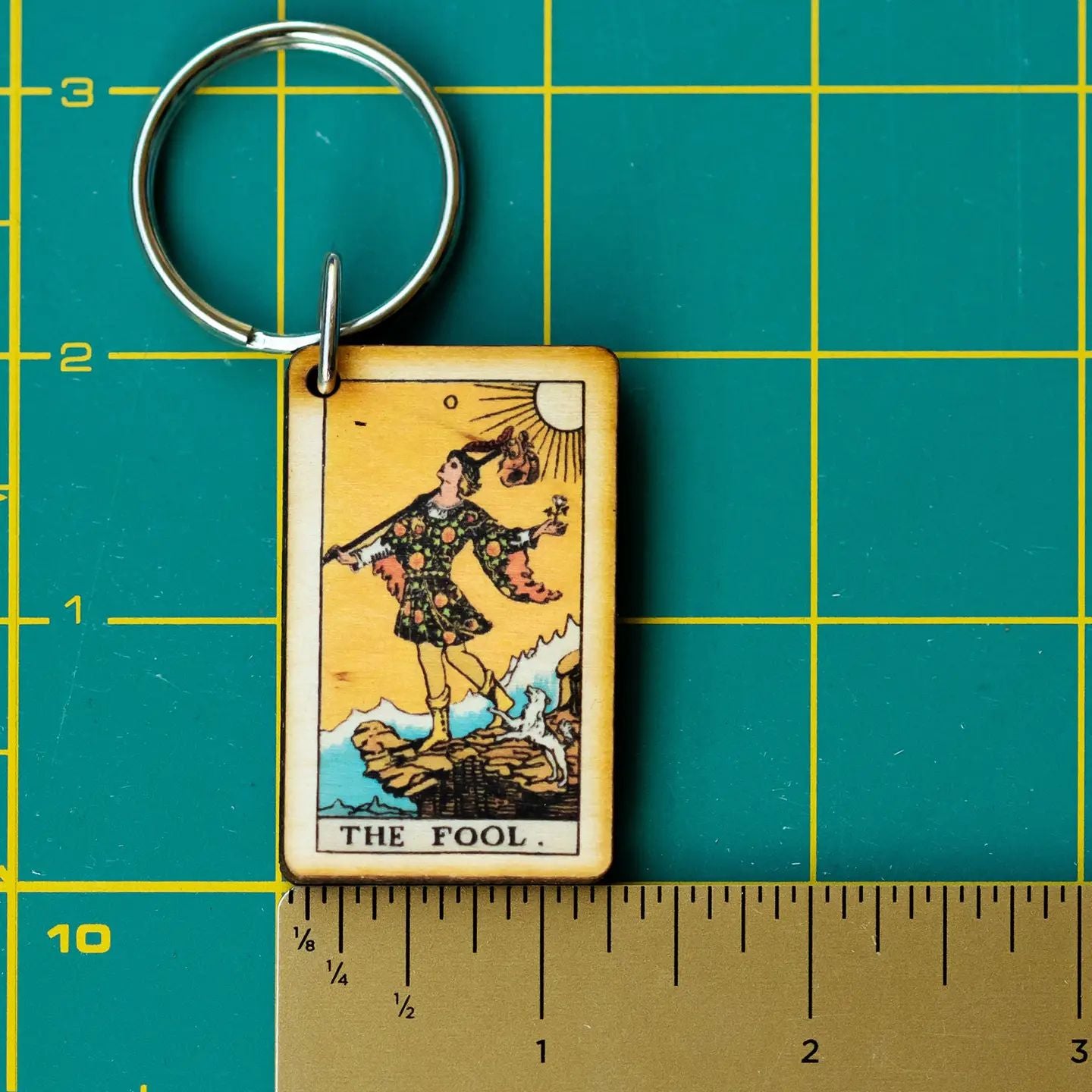 The Fool Tarot Keychain