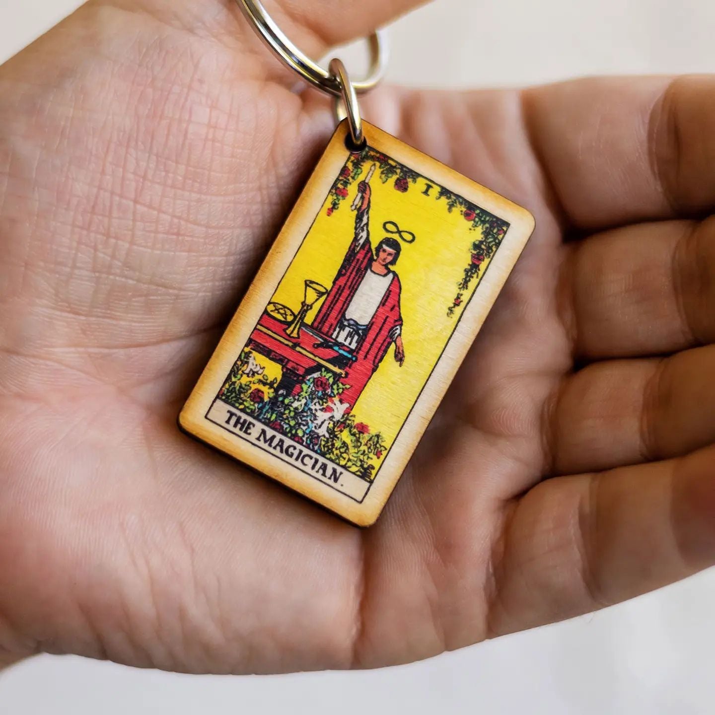 The Magician Tarot Keychain