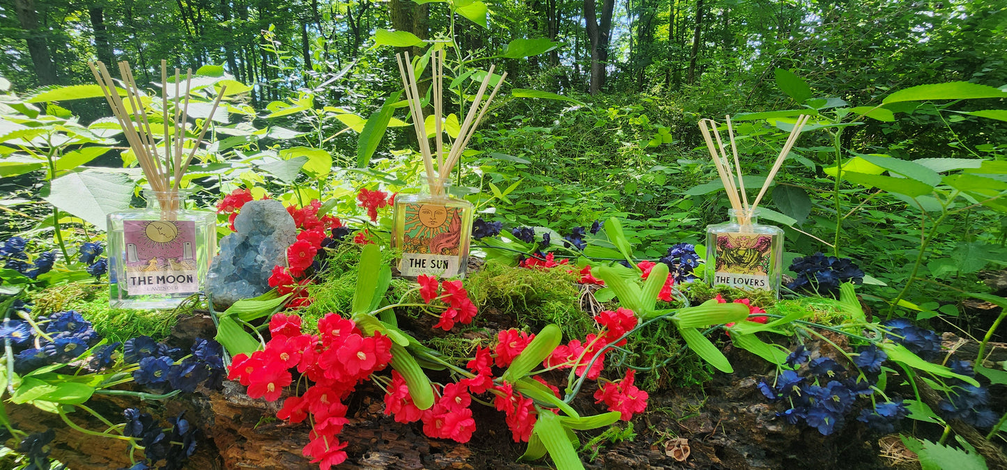 The Sun Tarot Card Home Reed Diffuser