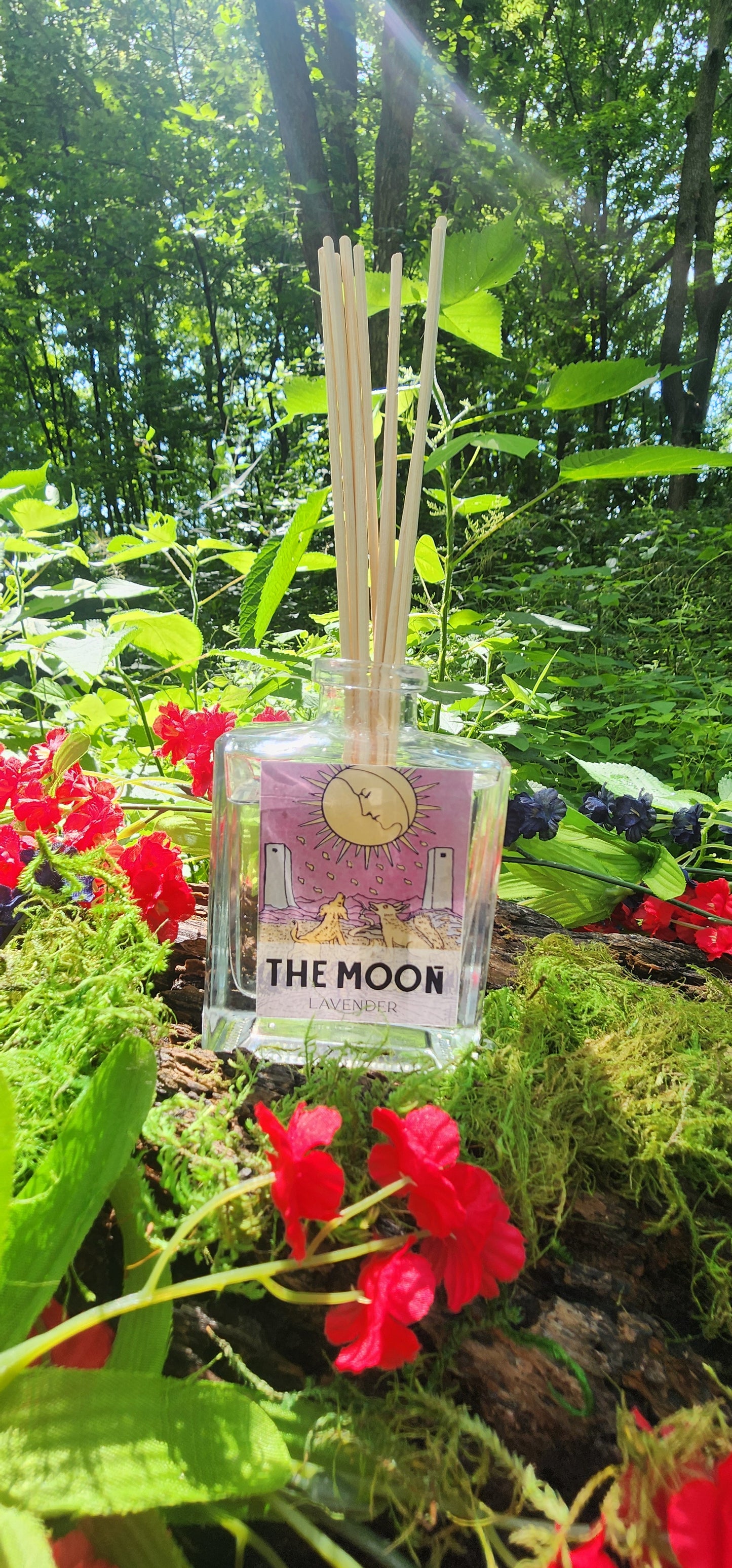 The Moon Tarot Card Home Reed Diffuser