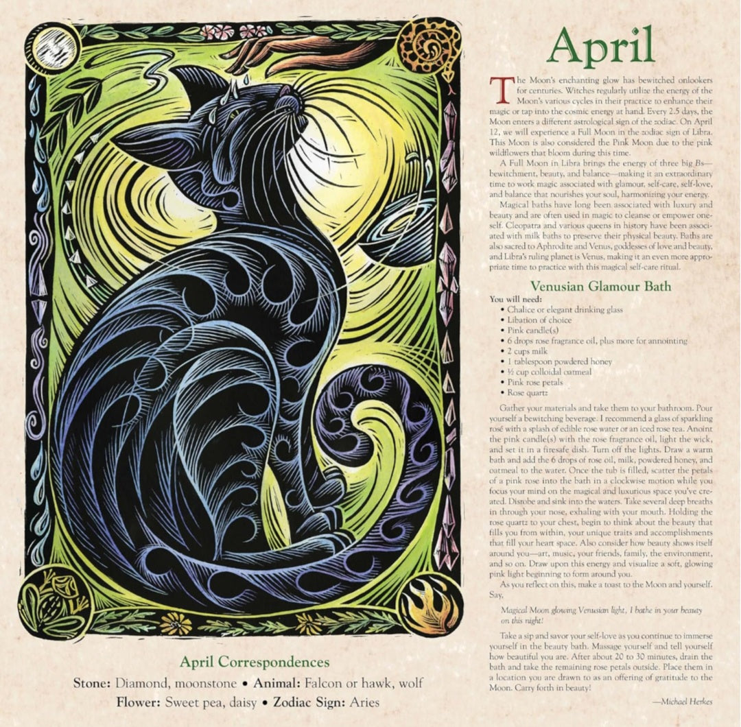 LLEWELLYNS Witches' Calender 2026