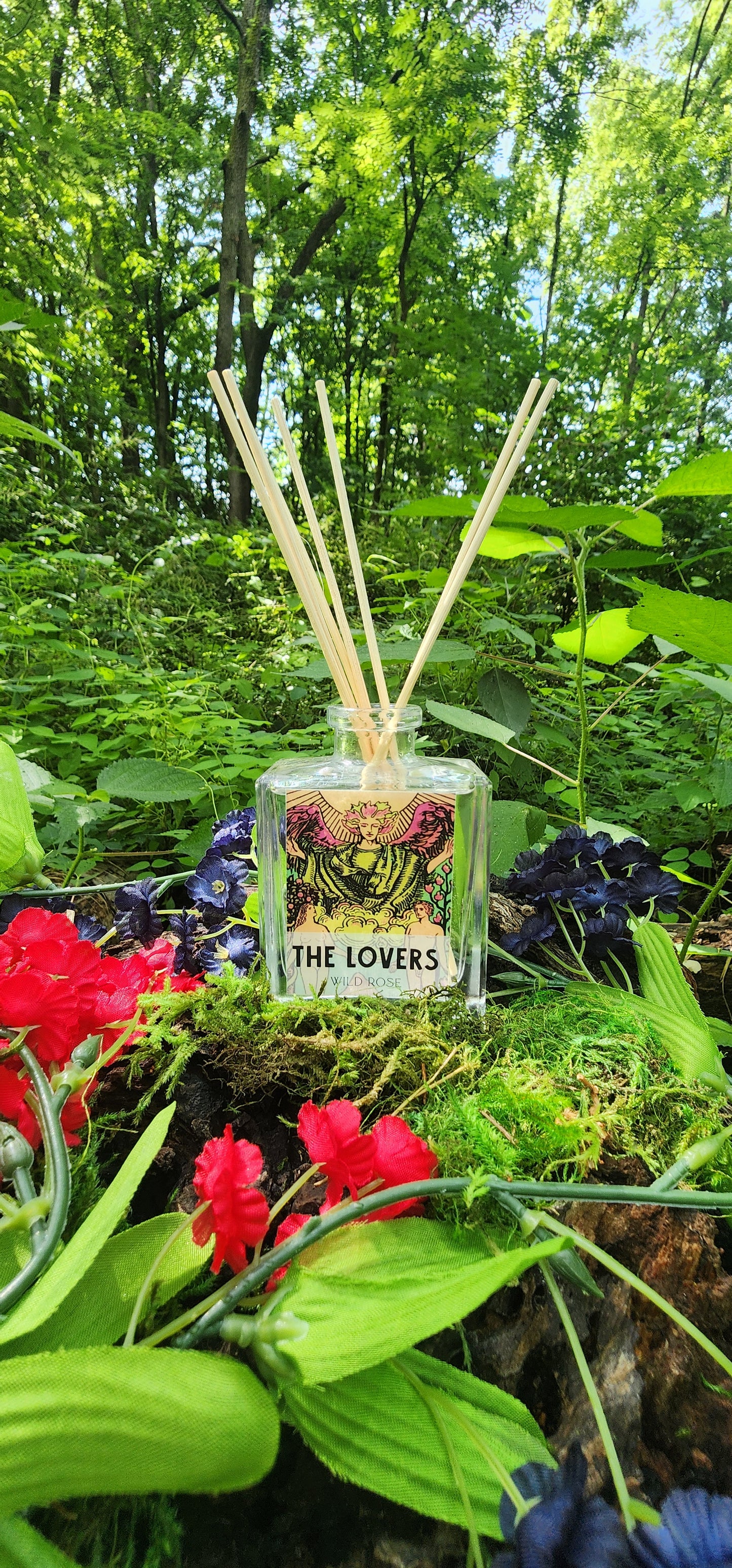 The Lovers Tarot Card Home Reed Diffuser