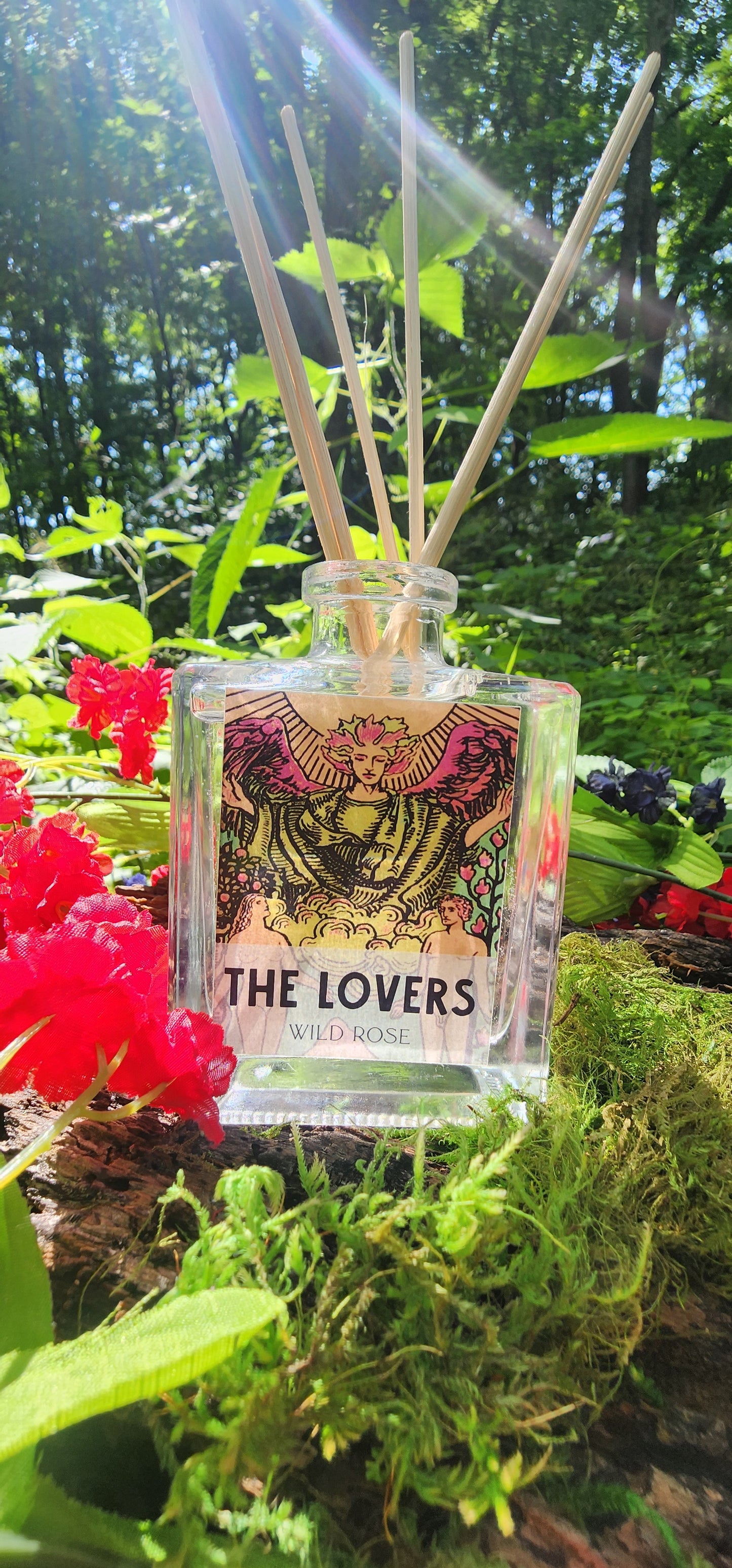 The Lovers Tarot Card Home Reed Diffuser