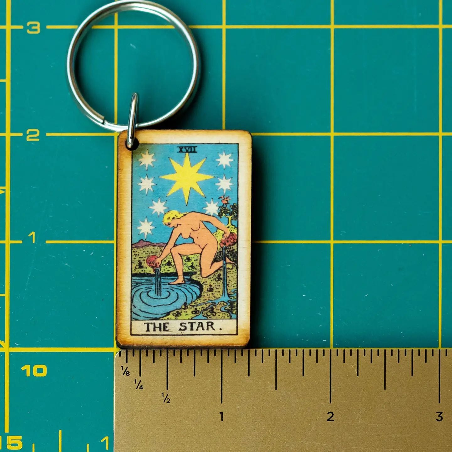 The Star Tarot Keychain
