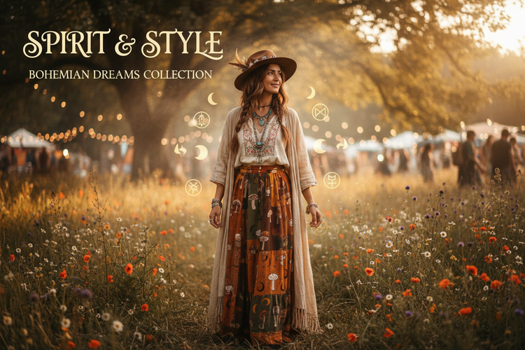 Boho Whimsical Clothing | Bohemian & Festival Fashion