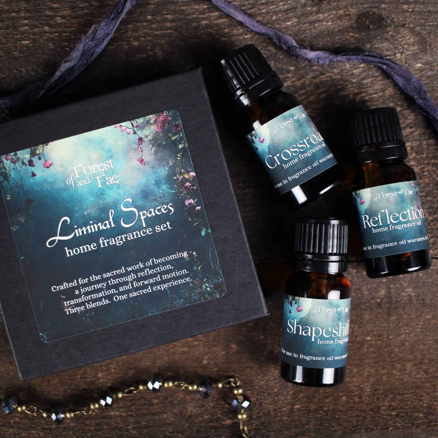 Liminal Spaces • 3 Witchy Home Fragrance Oils for Diffusers