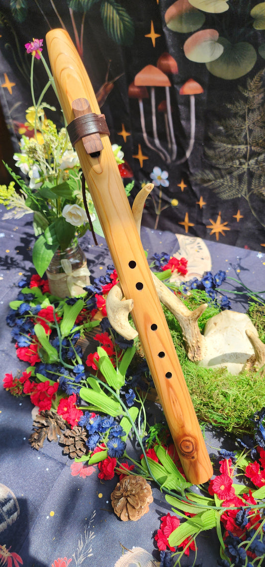 🍂 Western Cedar Flute in G – Spirit Grain Edition