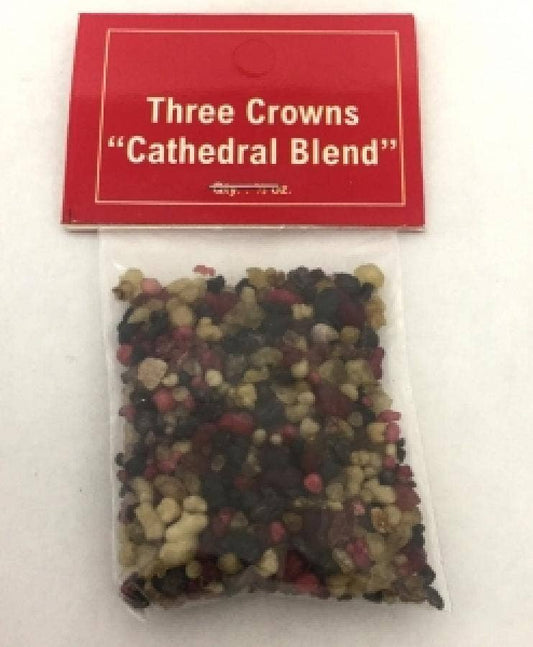 Three Crowns Cathedral Blend Resin Incense - 1/2 oz Church Resin