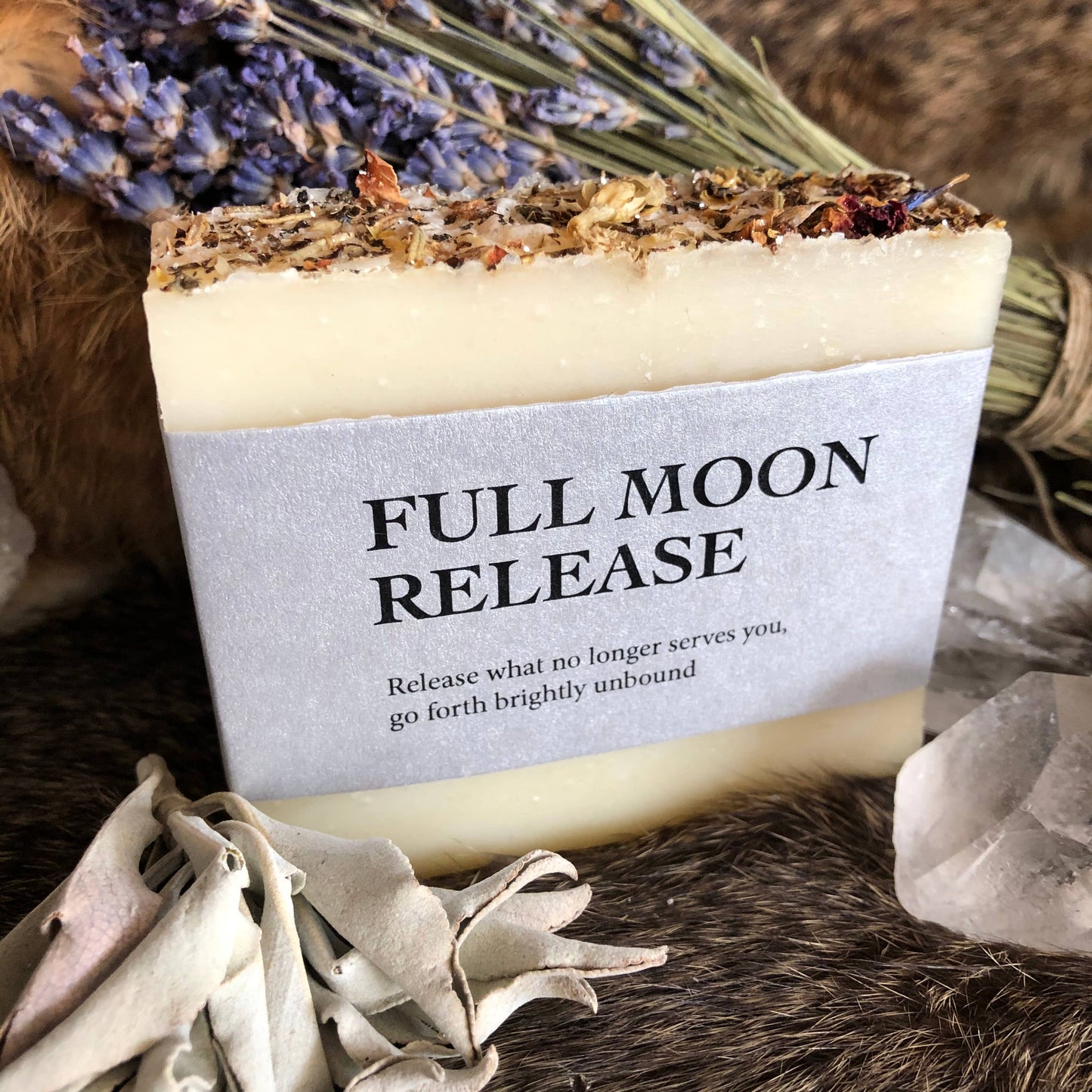 4oz Full Moon Goat's Milk Soap