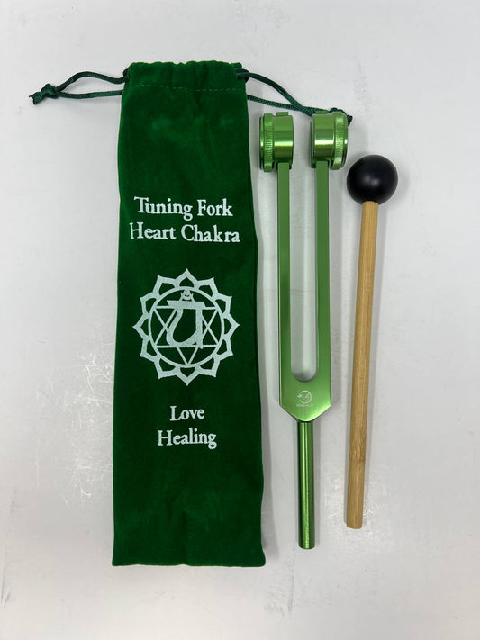 Tuning Forks – Chakra Color Green for Heart