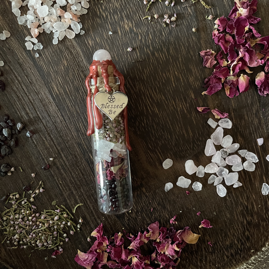 Self Love Spell Jar, Intention Jar, Witch's Spell Bottle