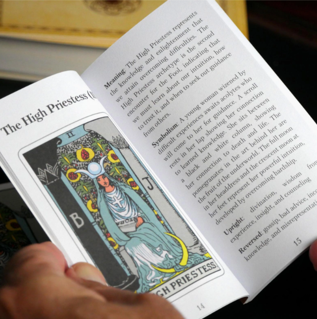 Classic Tarot Deck - 78 Card Rider-Waite Style Deck for Beginners & Readers