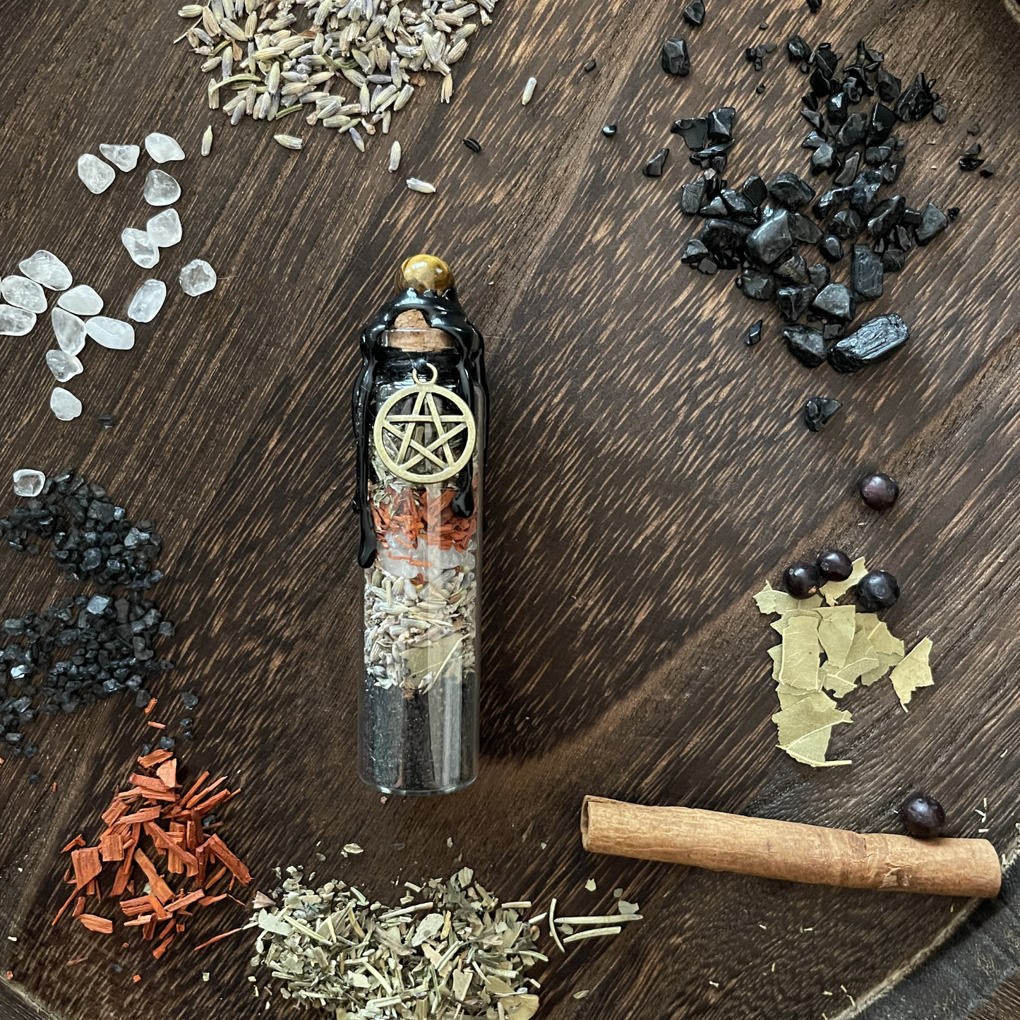Protection Spell Jar, Intention Jar, Witch's Spell Bottle