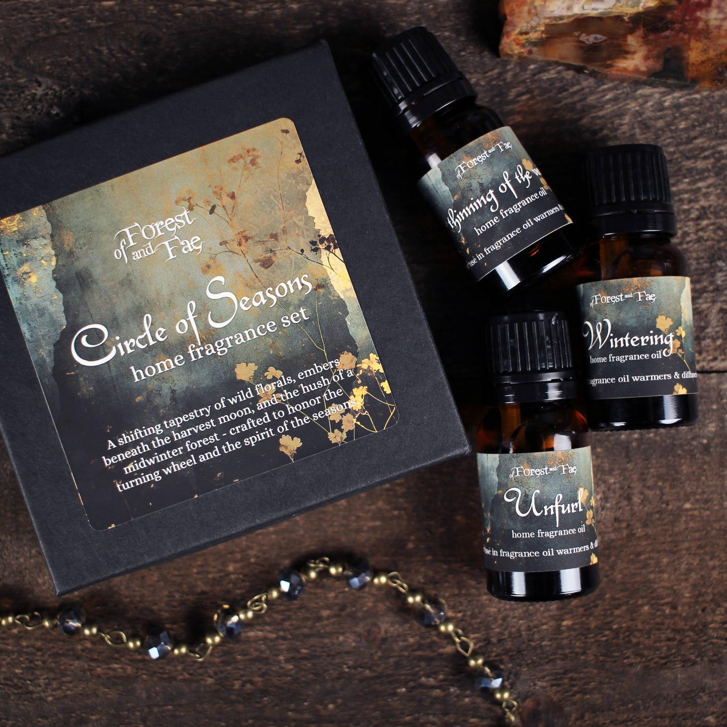 Circle of Seasons • 3 Witchy Home Fragrances for Diffusers