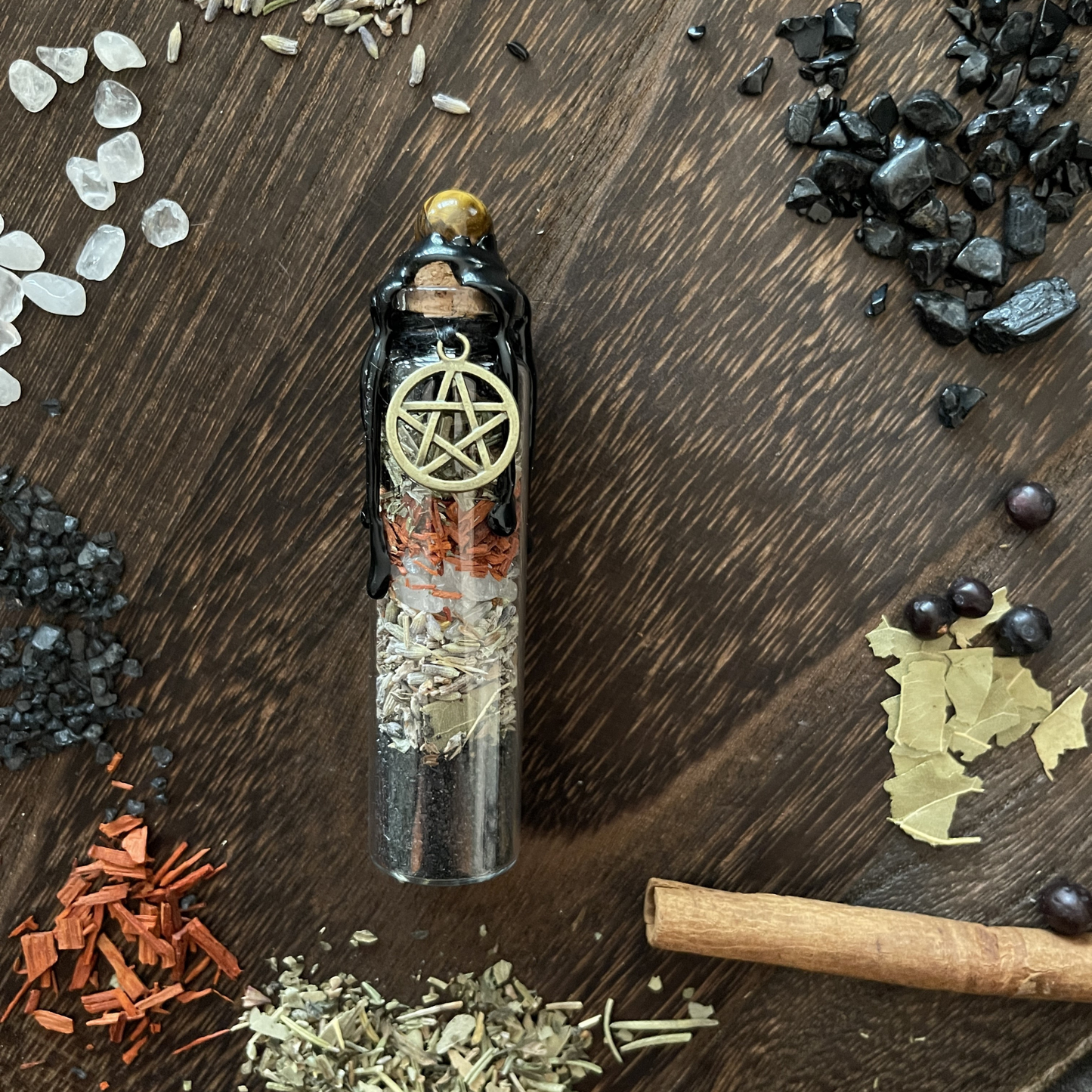 Protection Spell Jar, Intention Jar, Witch's Spell Bottle