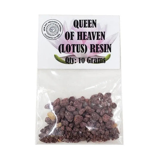 Queen of Heaven Lotus Resin Incense - 10g for Goddess & Devotion