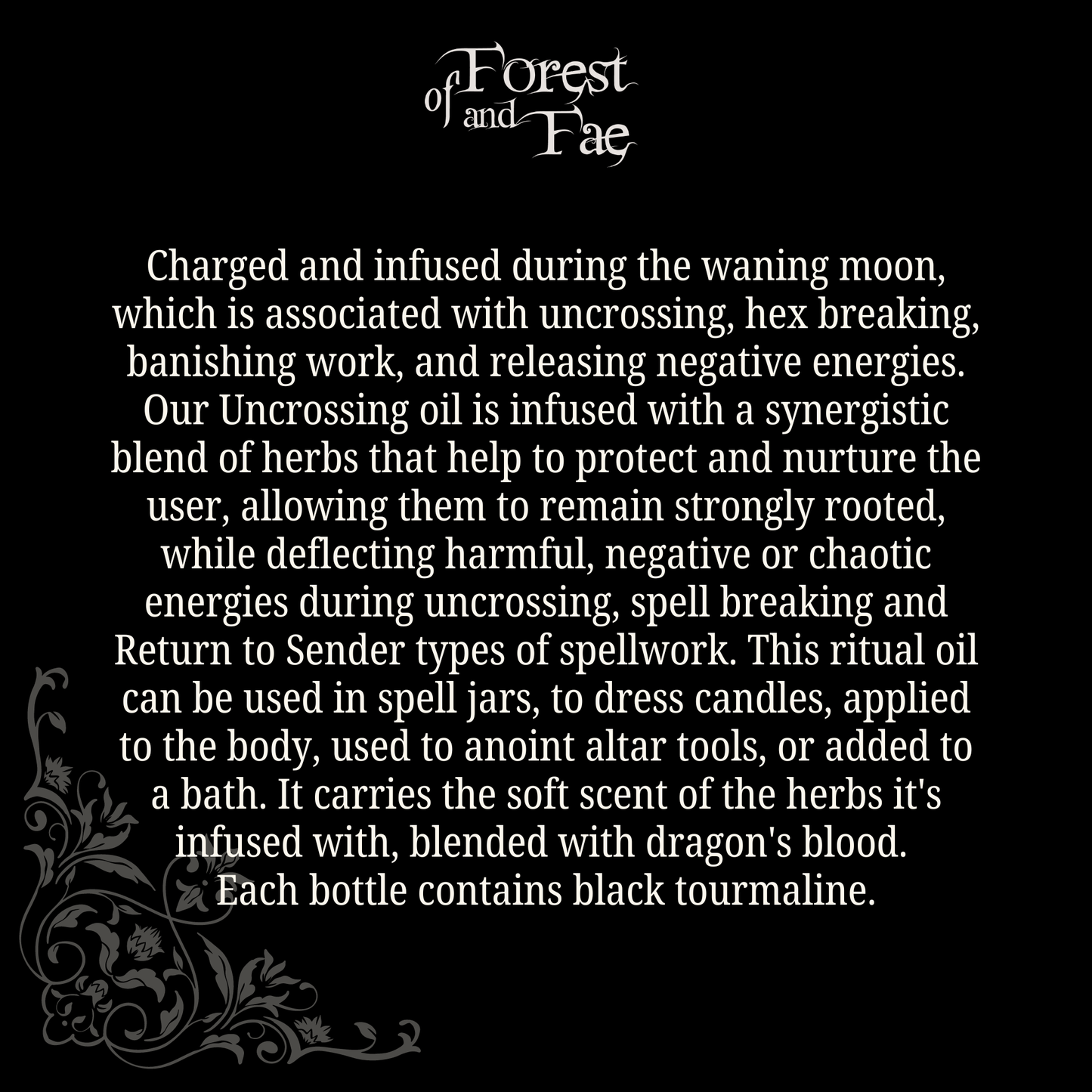 Uncrossing & Hex Breaking Altar Oil • Return to Sender Oil