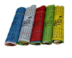 4 Inch Rolled Prayer Flag