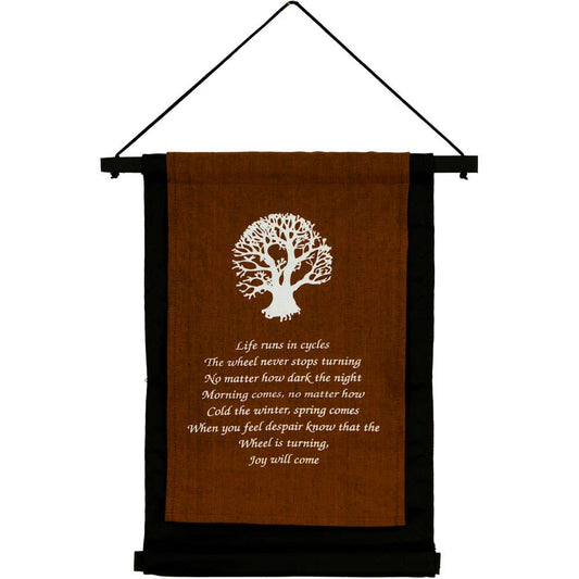 Small Cotton Banner - Tree of Life