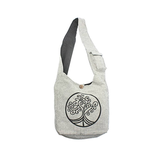 Cotton Tree of Life Shoulder Bag