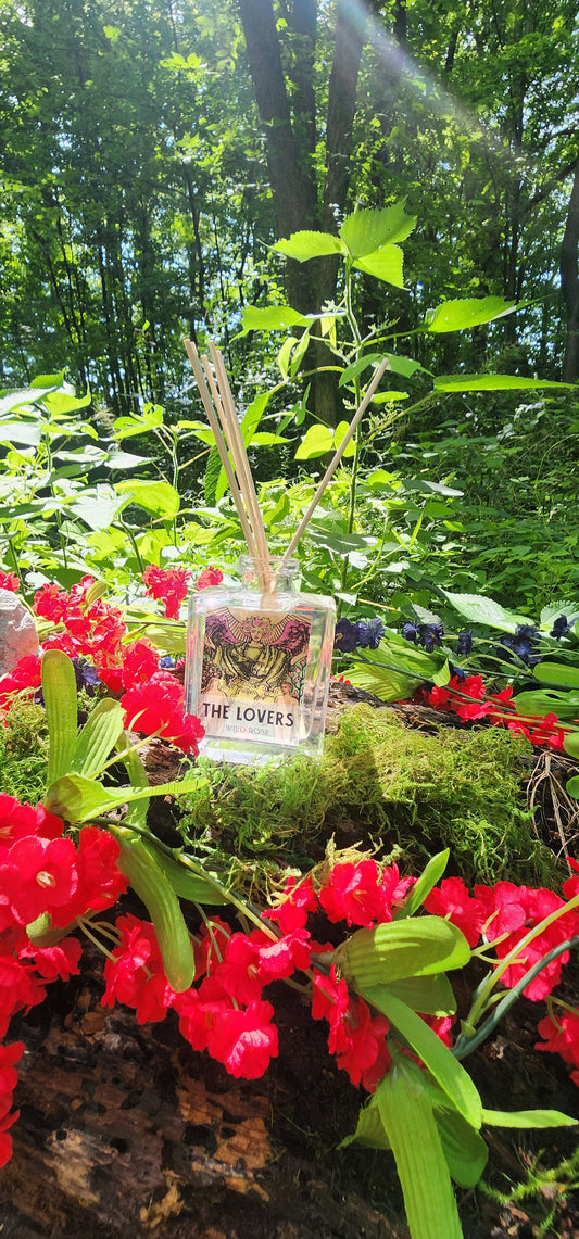 The Lovers Tarot Card Home Reed Diffuser