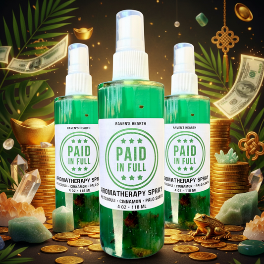 Paid In Full Spray |  Cinnamon & Palo Santo | Money Energy
