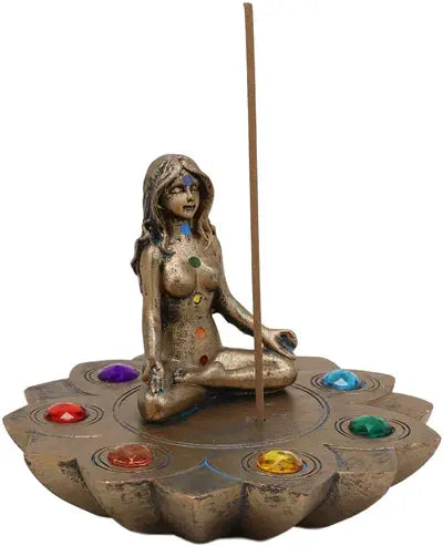 Seven Chakra Incense Burner